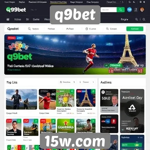 Mercados de apostas do q9bet são variados