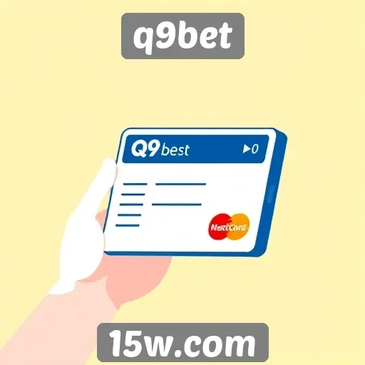 Métodos de pagamento aceitos pelo q9bet